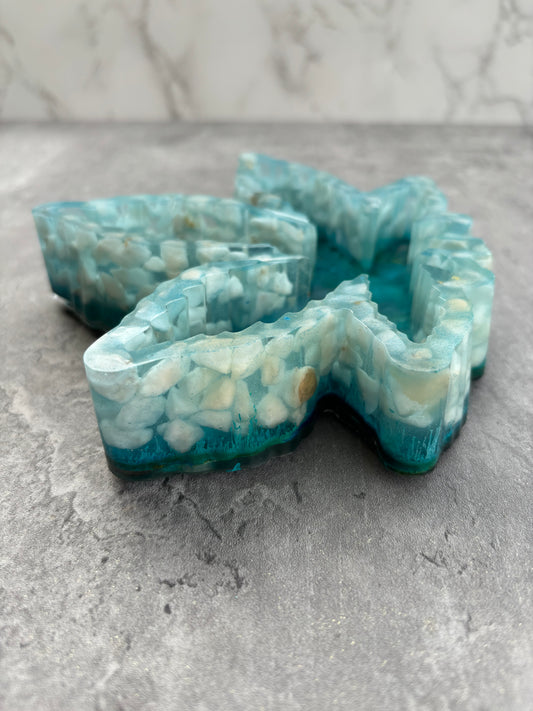 Maple Leaf Resin Ashtray/Jewelry Holder