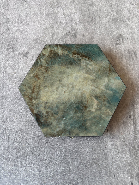 6 pc Octagon Ceramic Coasters