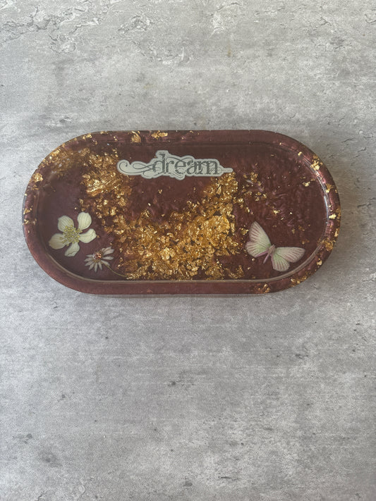 Oval Resin Trinket Tray