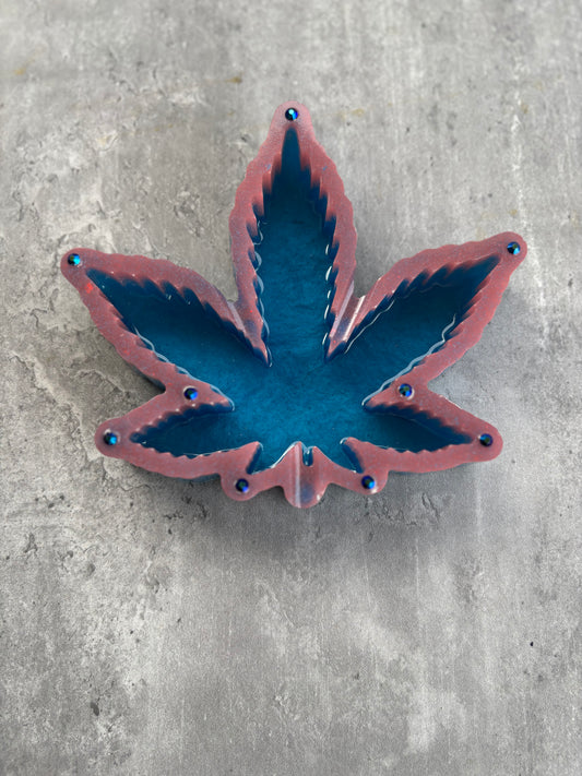 Pinky Blue Ashtray