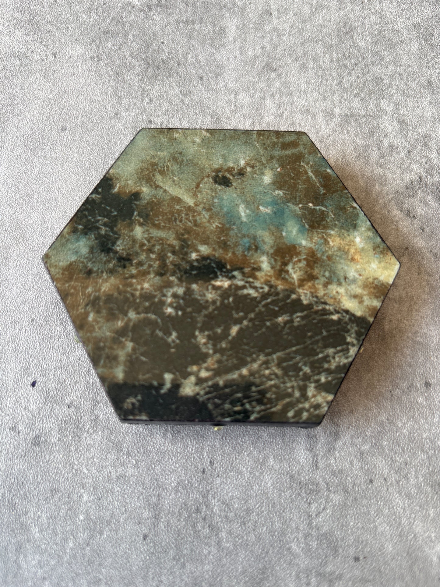 6 pc Octagon Ceramic Coasters