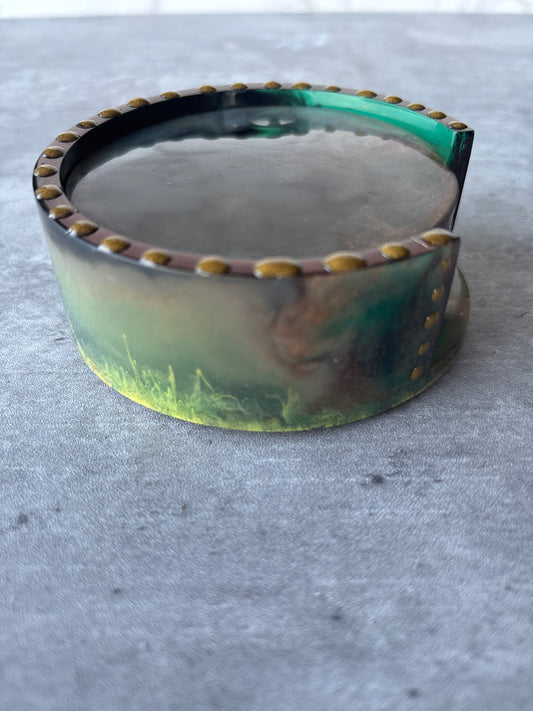 5pc Round Coaster Set