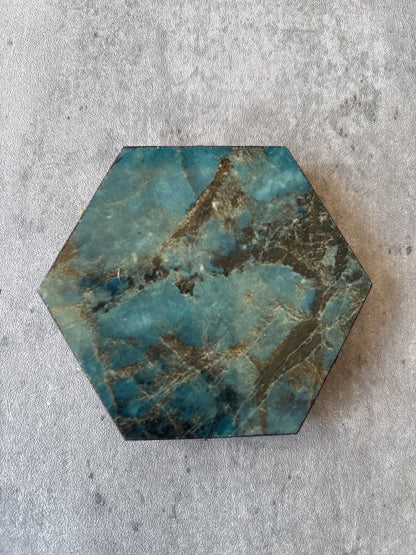 6 pc Octagon Ceramic Coasters