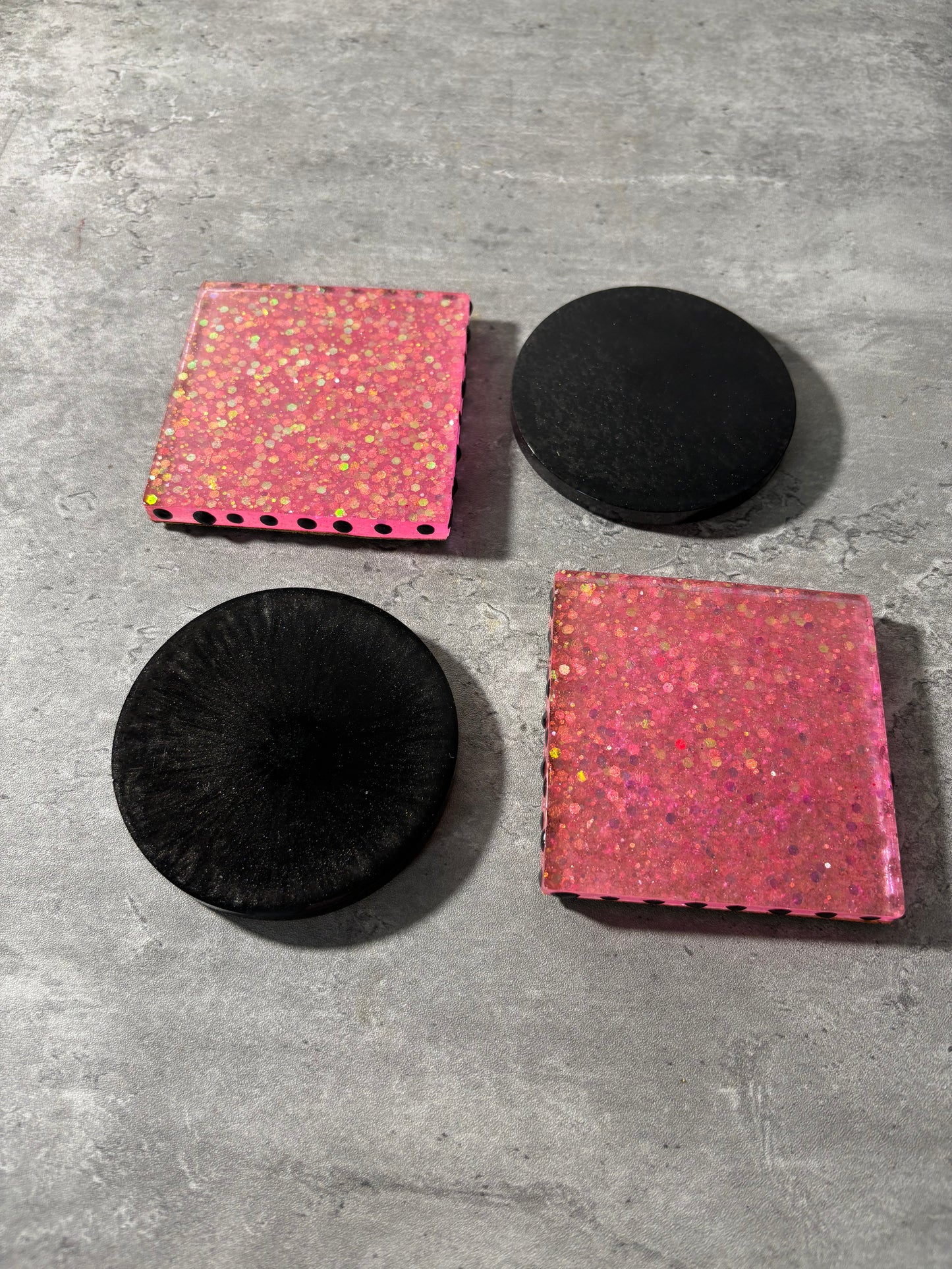 Handmade 5pc Resin Coasters