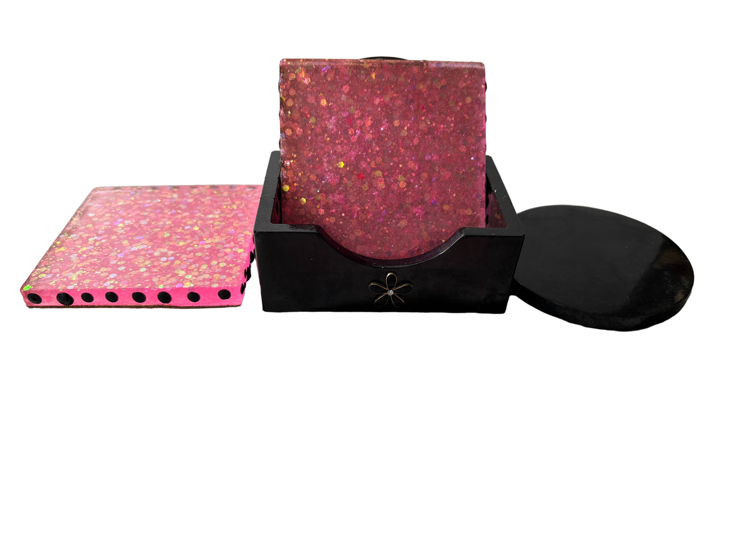 Handmade 5pc Resin Coasters