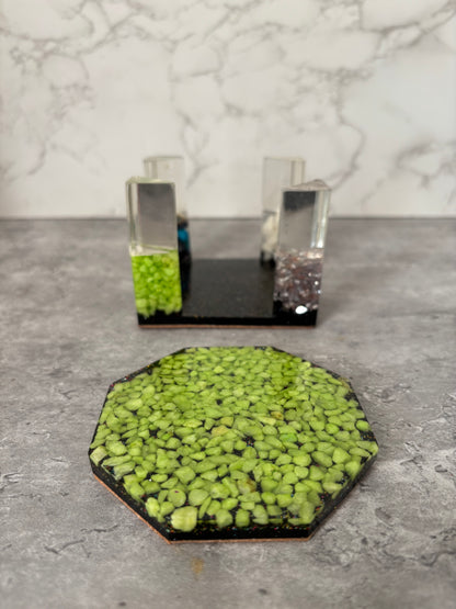 No Two Alike – Handmade 7 piece Coaster Set