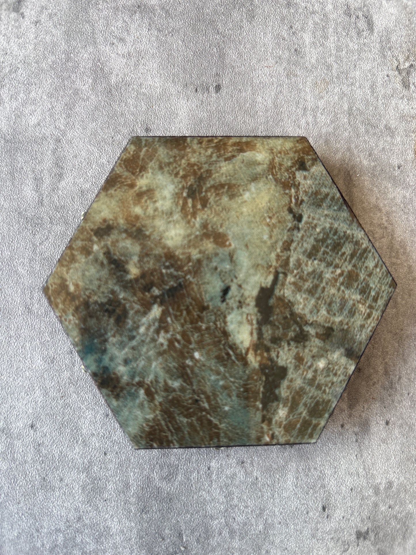 6 pc Octagon Ceramic Coasters