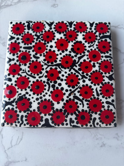 6pc Exclusive Ceramic Coaster