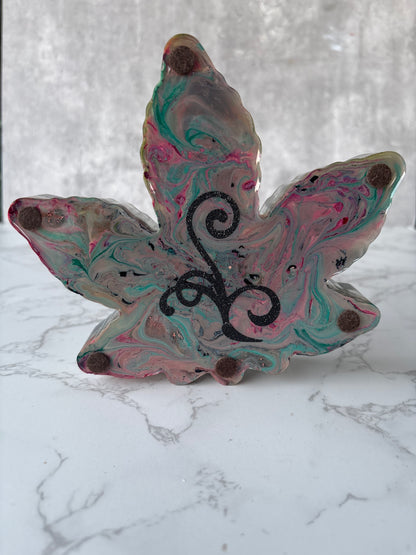 Resin 3D Maple Leaf Ashtray